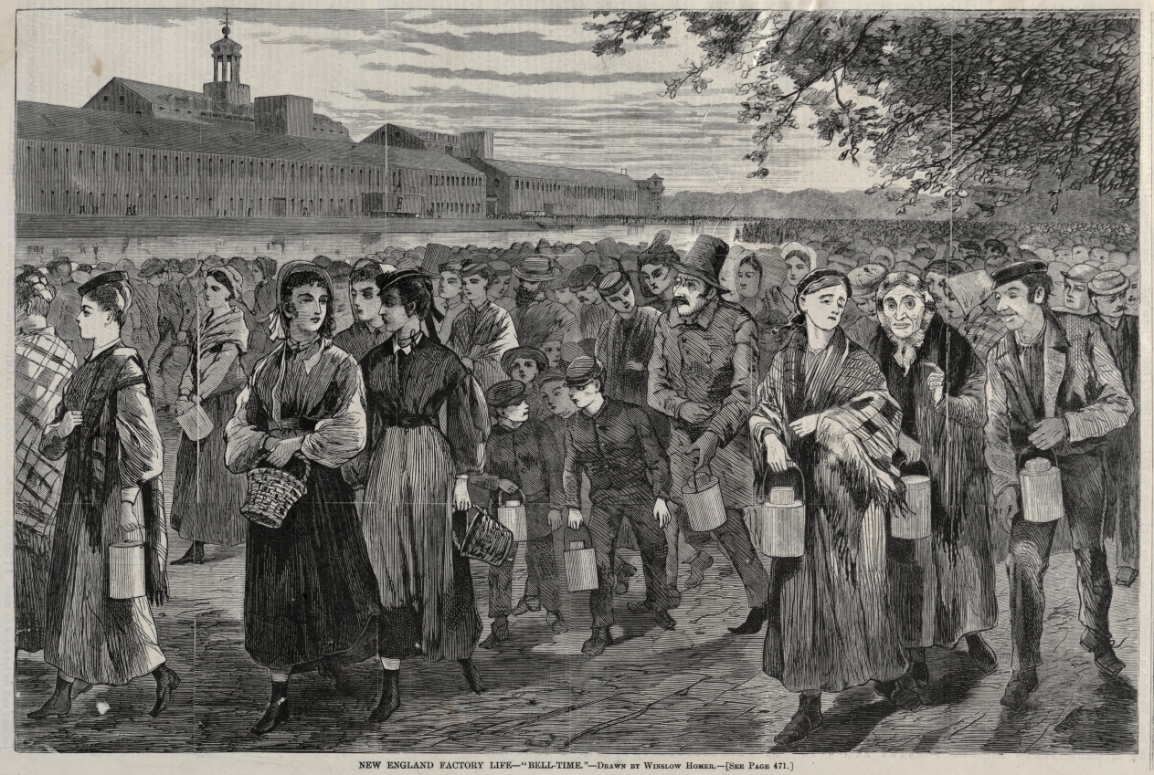 New England Factory Life - "Bell-Time"