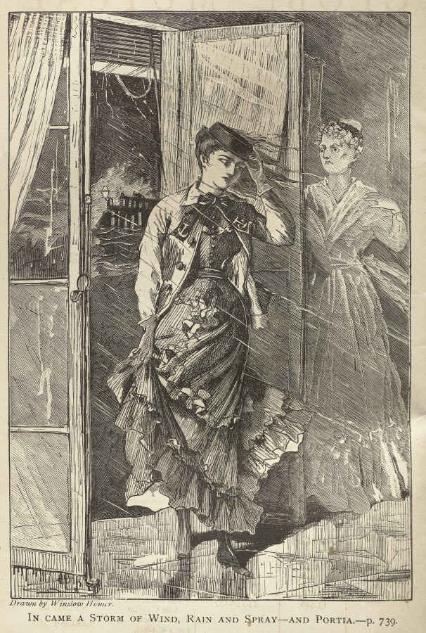 In Came a Storm of Wind, Rain and Spray - and Portia