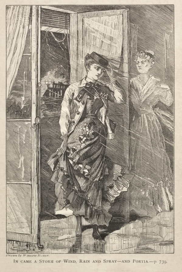 In Came a Storm of Wind, Rain and Spray - and Portia