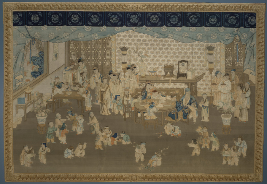 Family Gathering on New Year's Morning