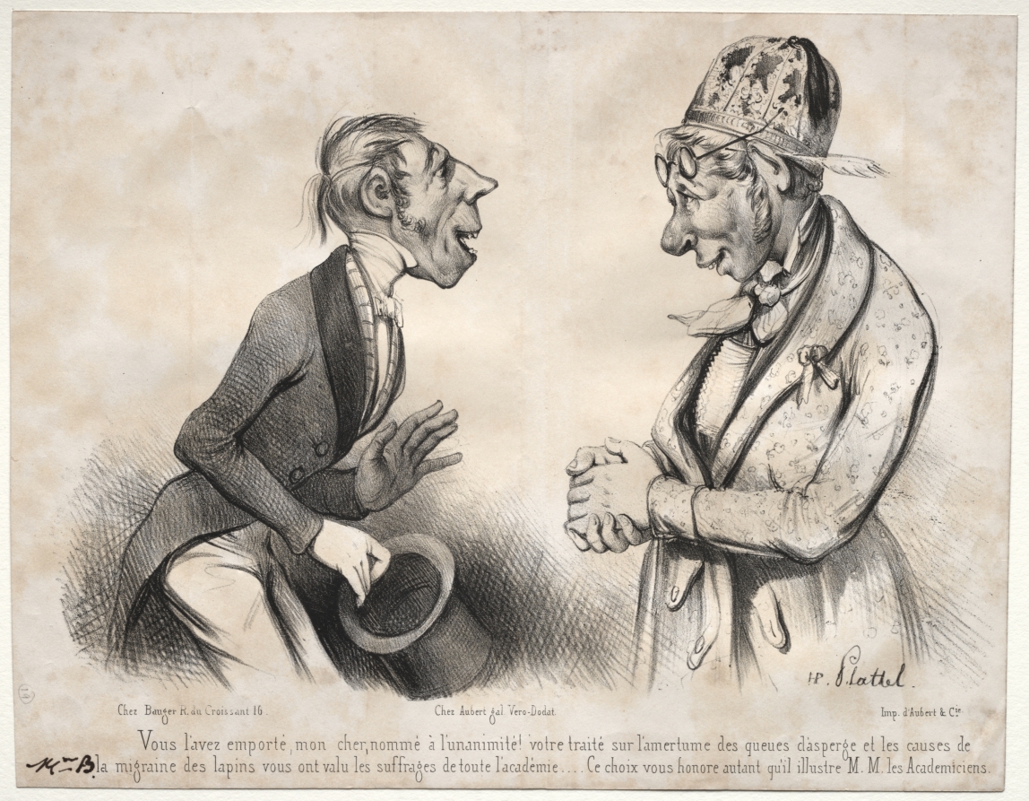 Vous l'avez emporté, mon cher, nommé à l'unanimite!