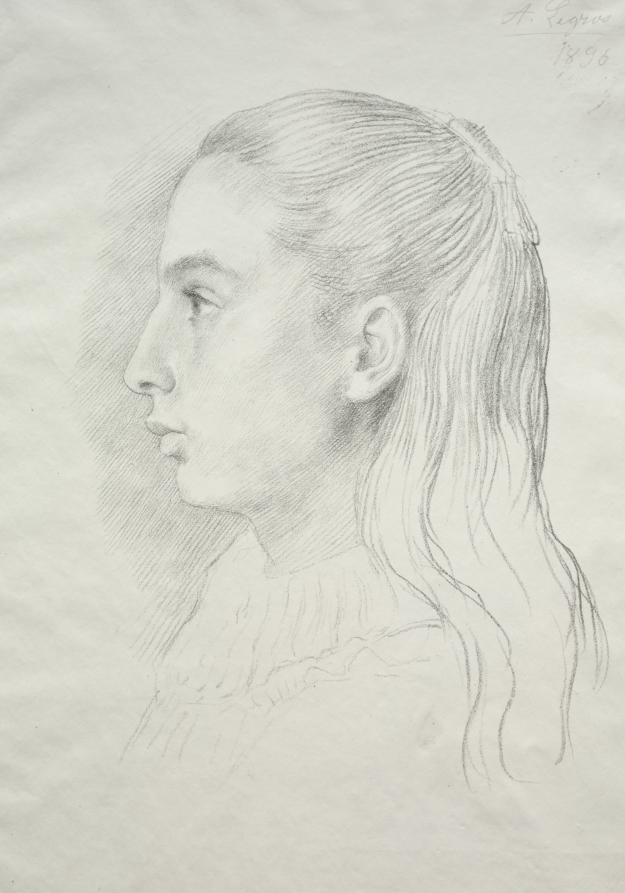 Portrait de Mlle. Nora E. Legros