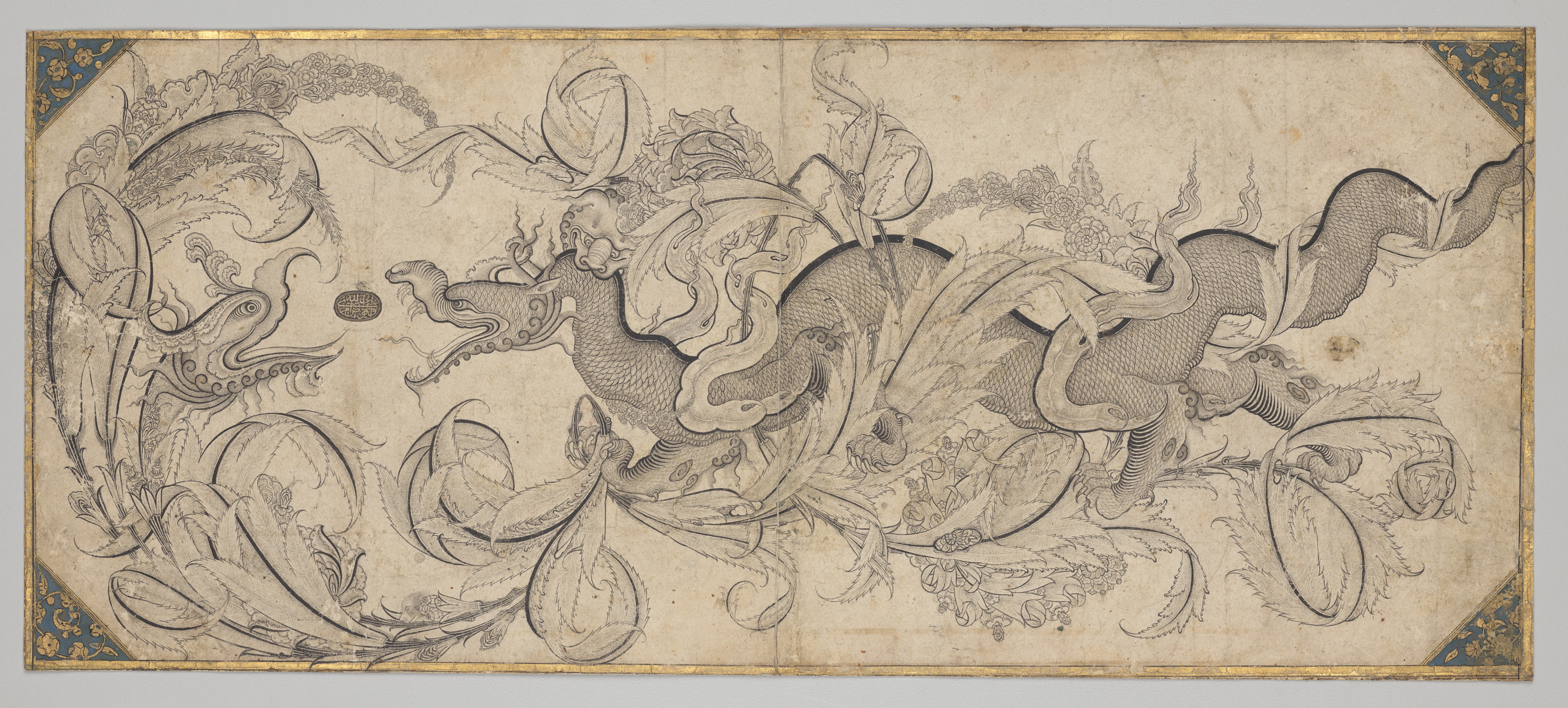 絵画 エビ 海老 シャコ？ Bakufu, Ohnoによる浮世絵「Spiny Lobster - イセエビ」