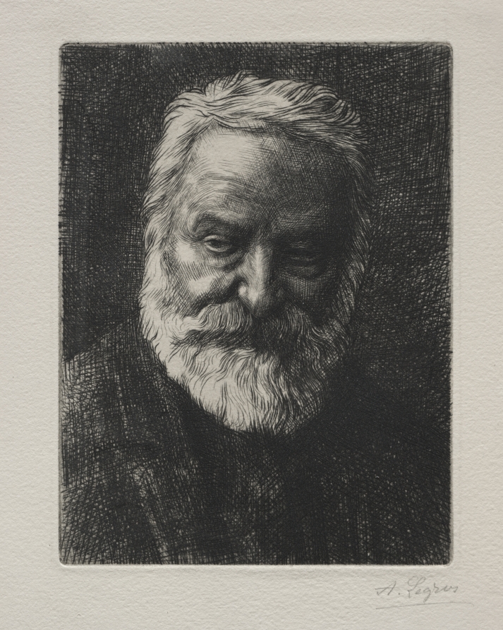 Portrait of Victor Hugo (2nd Plate)