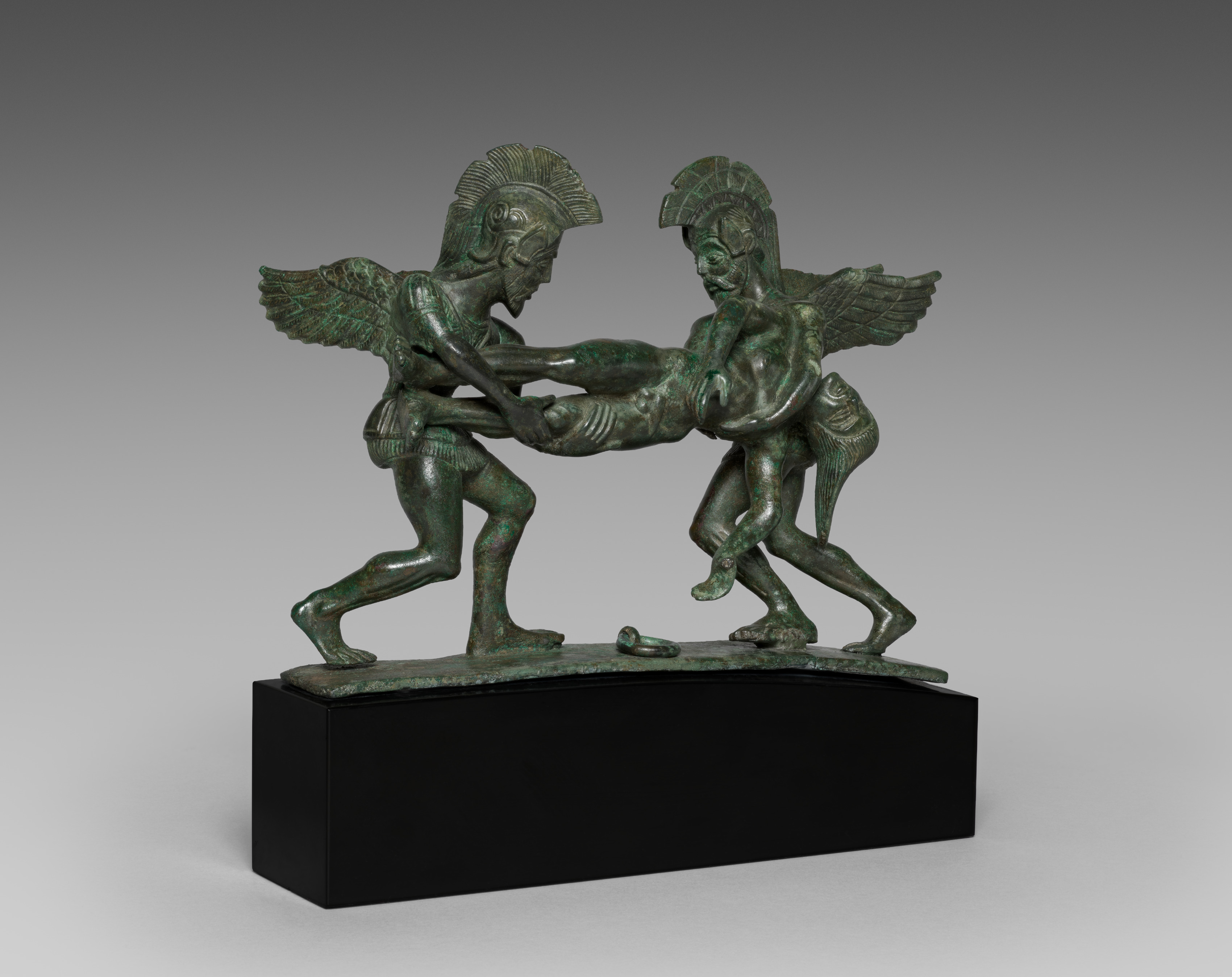 Sleep and Death Cista Handle | Cleveland Museum of Art
