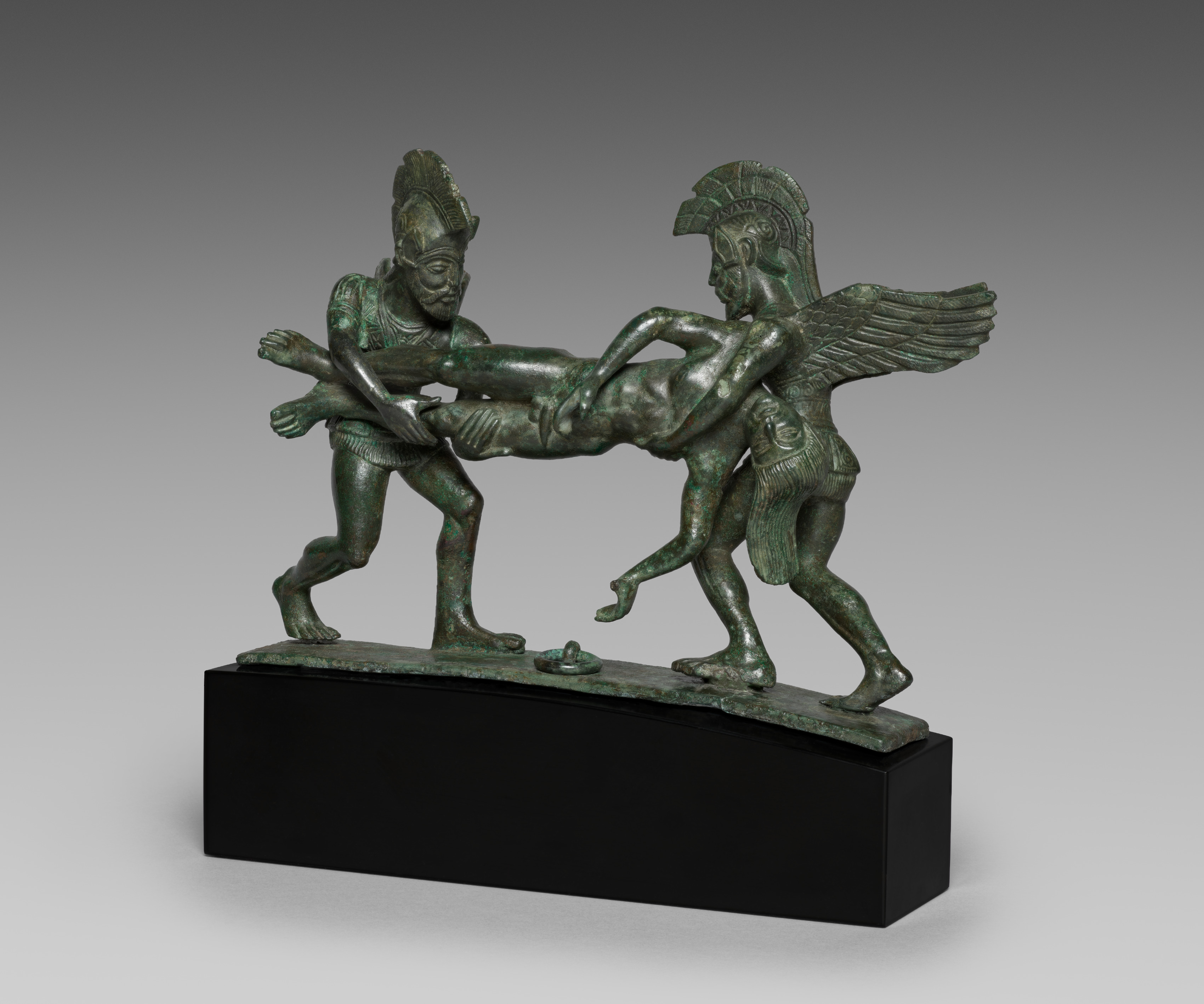 Sleep and Death Cista Handle | Cleveland Museum of Art| Cleveland