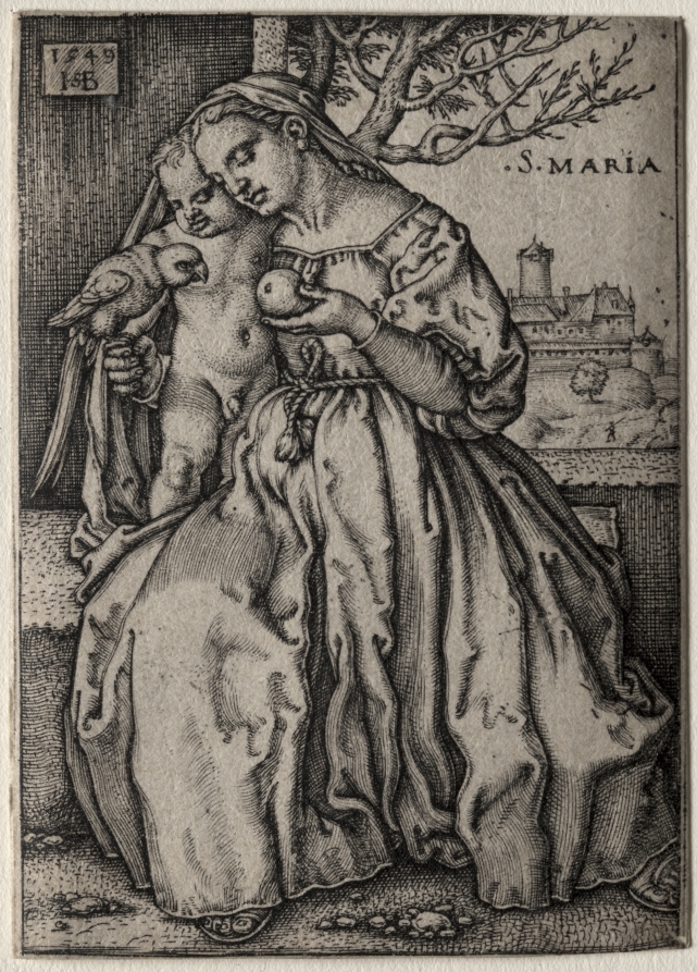 Virgin with the Parrot
