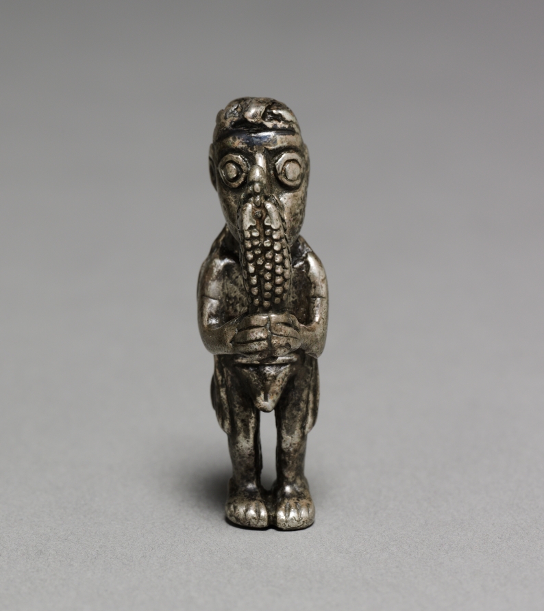 Agricultural Figurine by Unknown Artist (1400), cast silver at Cleveland Museum of Art