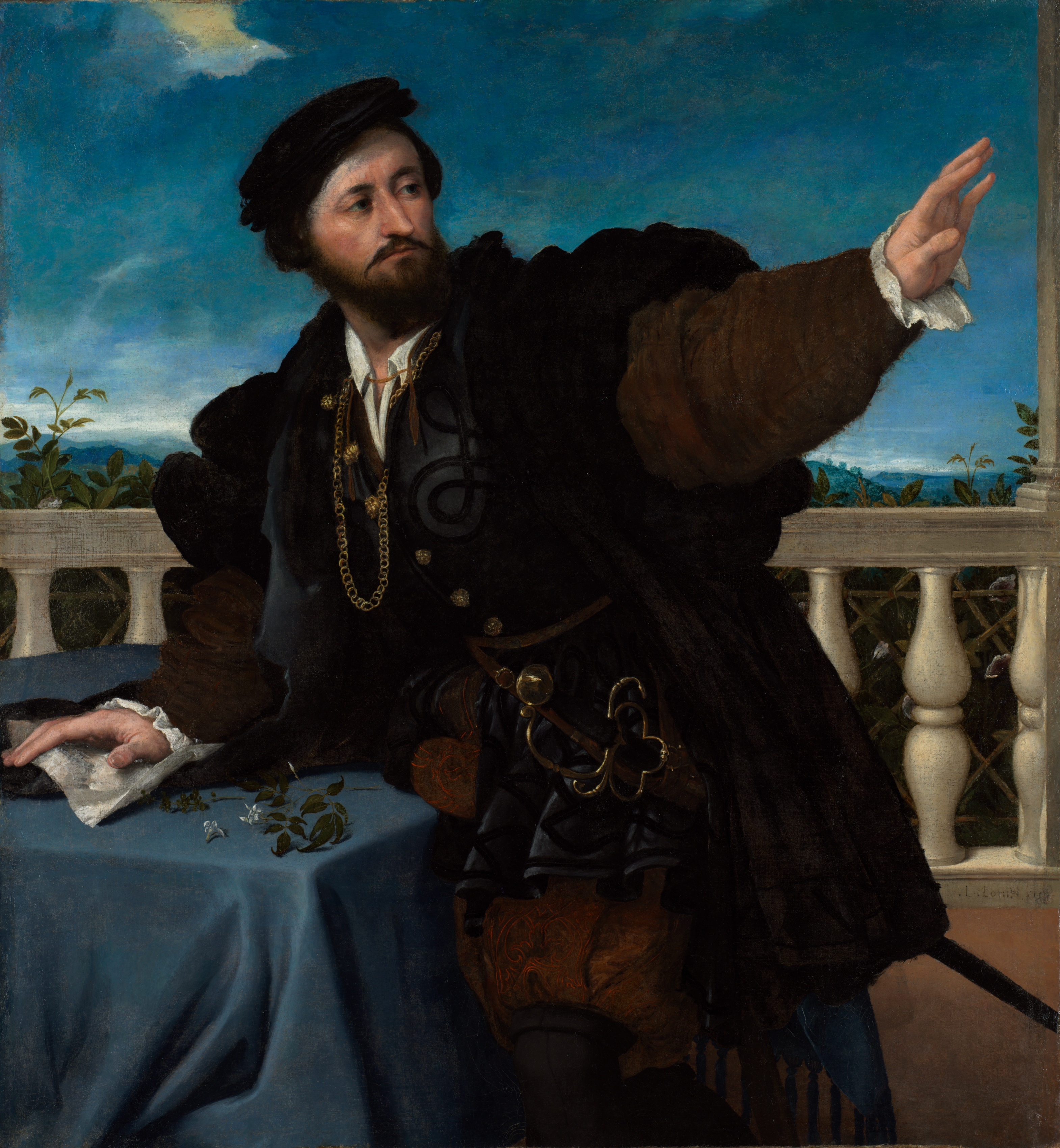 Portrait of a Man, Possibly Girolamo Rosati | Cleveland Museum of Art