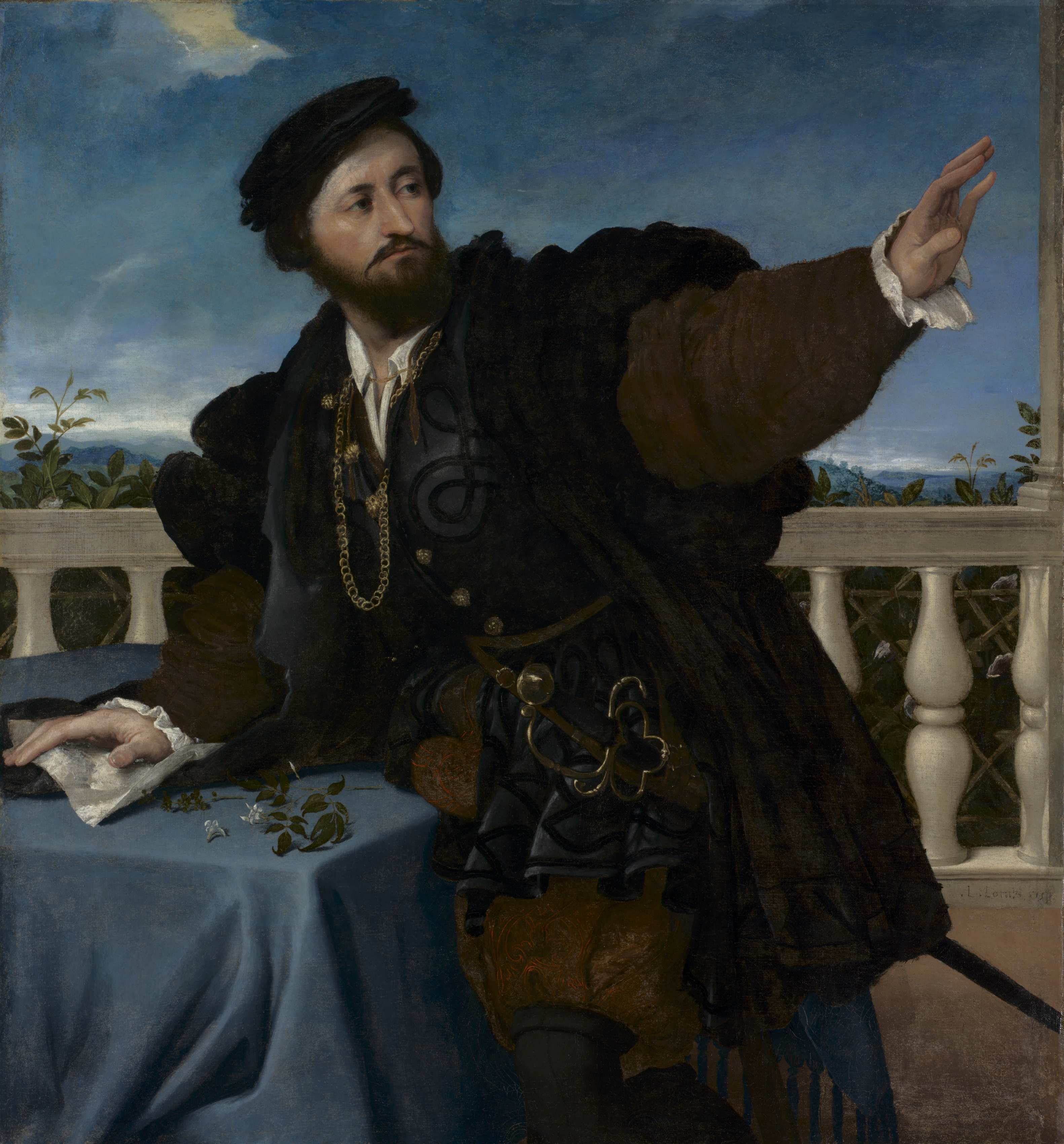 Portrait of a Man, Possibly Girolamo Rosati | Cleveland Museum of Art