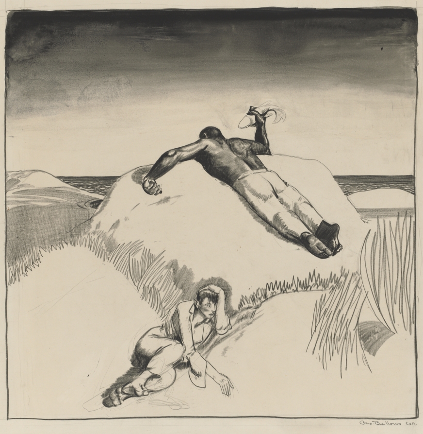 Figures on the Beach