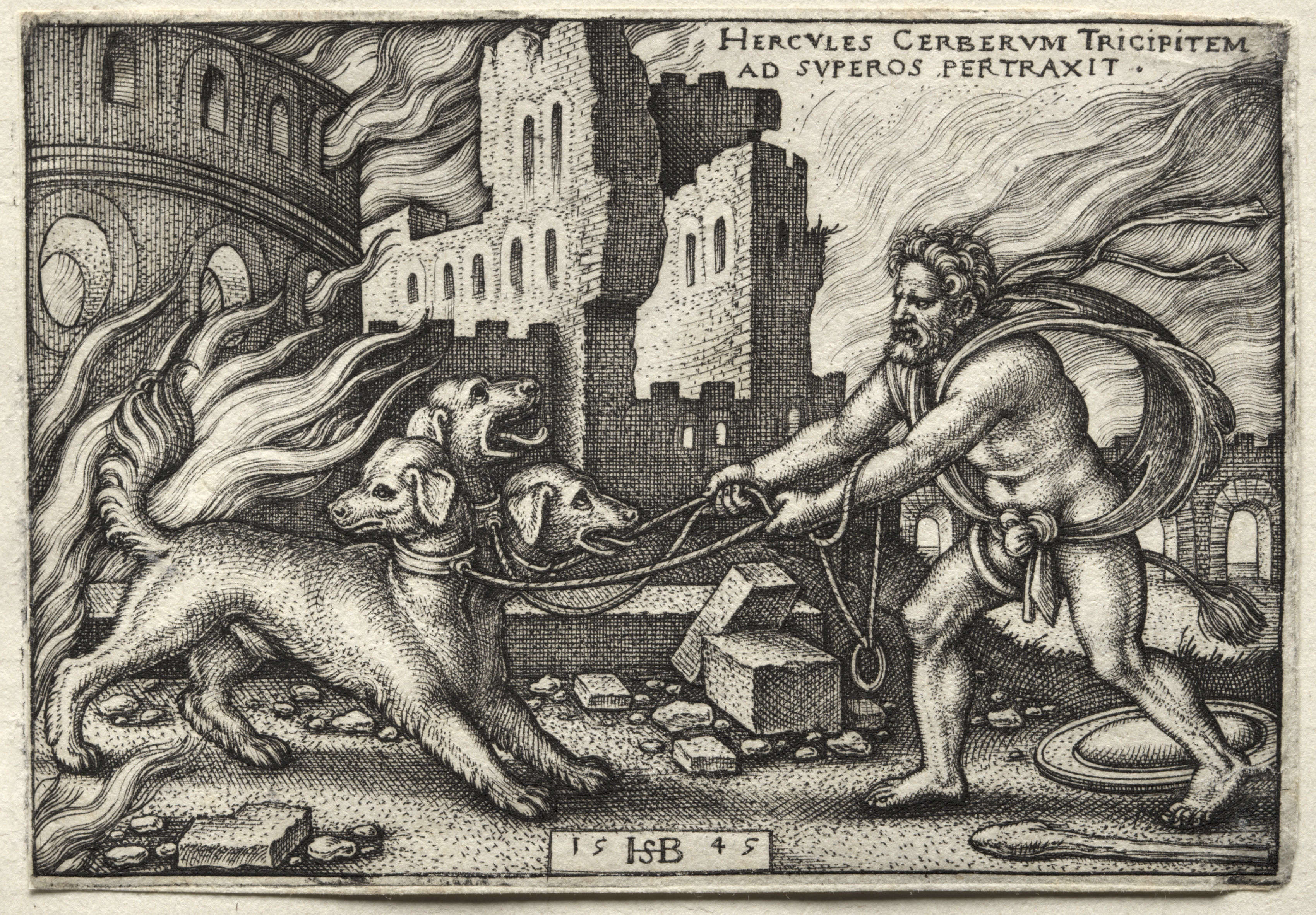 The Labors of Hercules: Hercules Dragging Cerberus from the Underworld | Cleveland Museum of Art