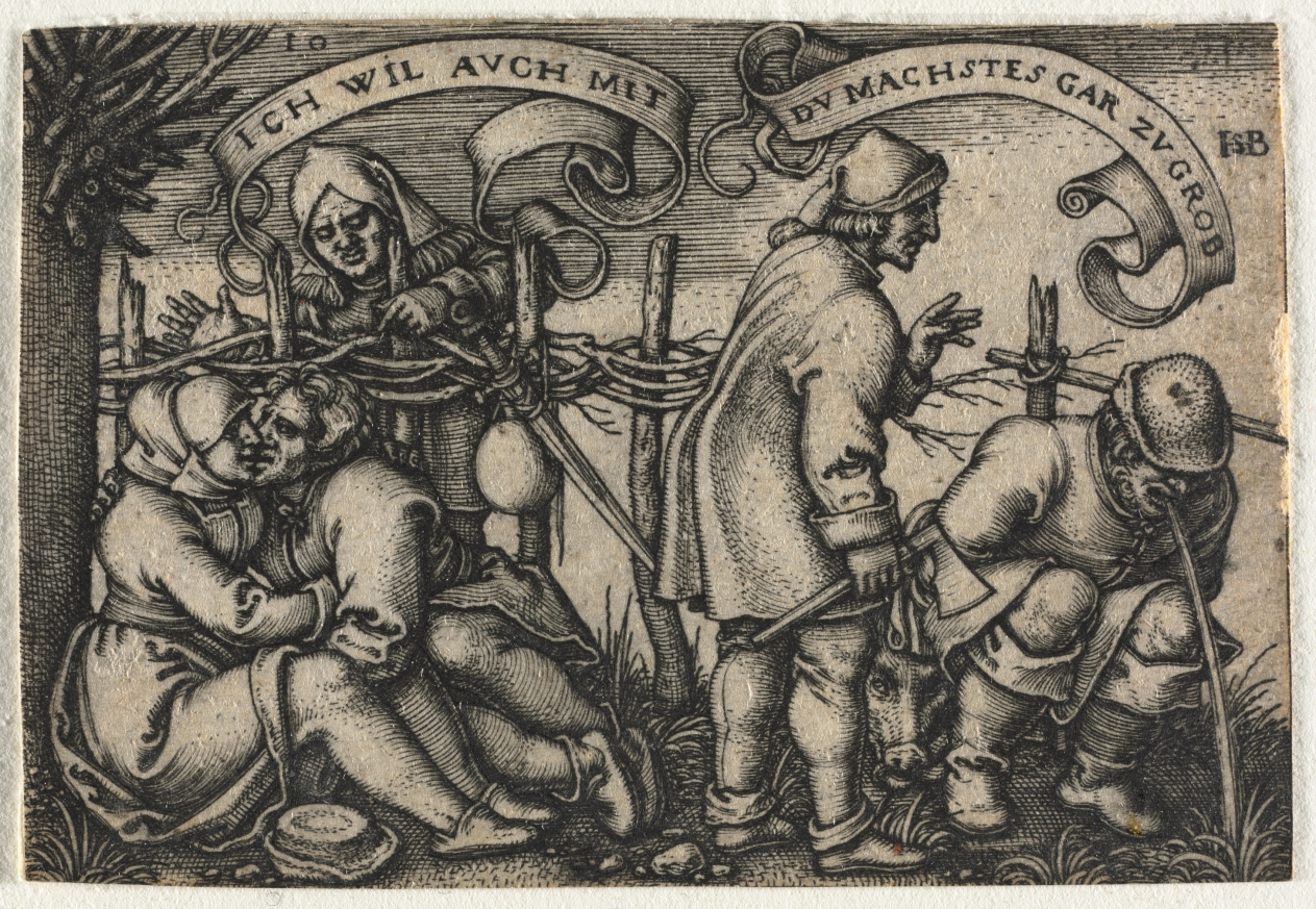 The Peasant Wedding or the Twelve Months:  No. 10