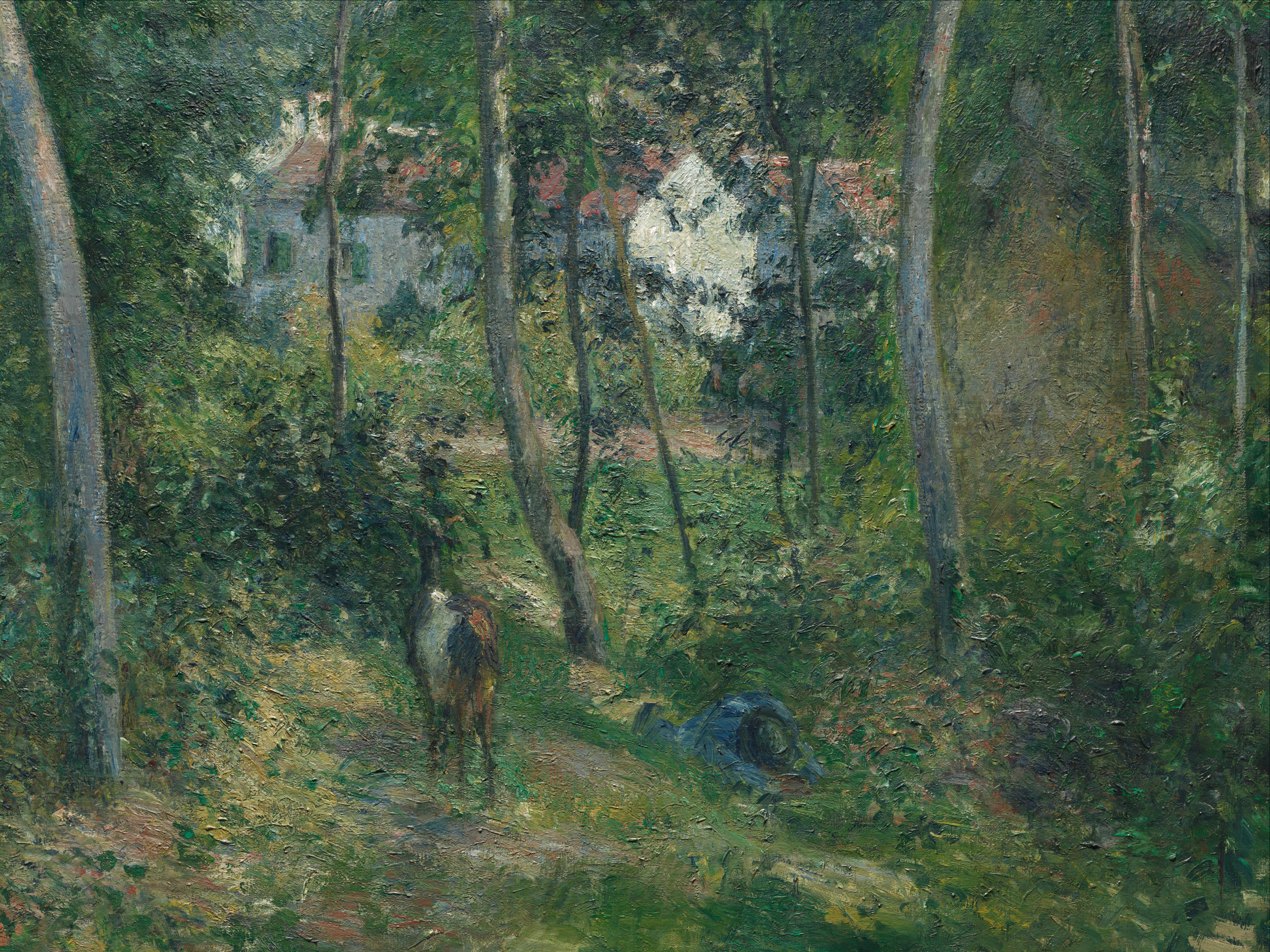 Edge of the Woods Near L'Hermitage, Pontoise | Cleveland Museum of Art
