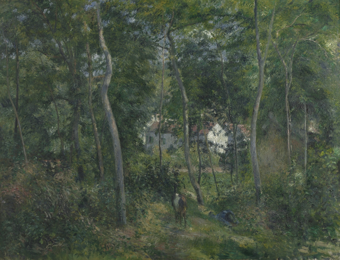 Edge of the Woods Near L'Hermitage, Pontoise | Cleveland Museum of Art