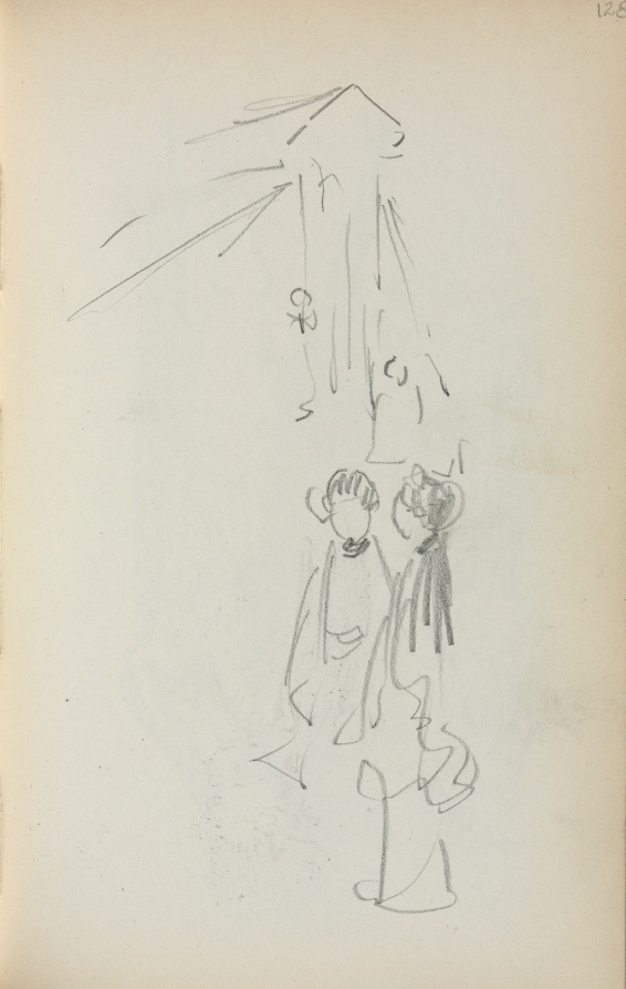 Italian Sketchbook: Figures (page 128)