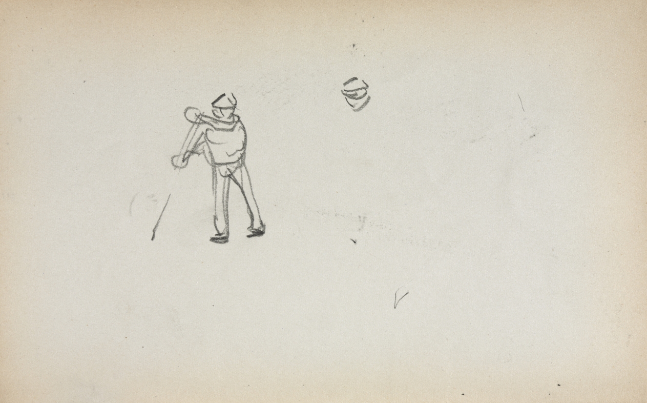 Italian Sketchbook: Gondolier (page 13)