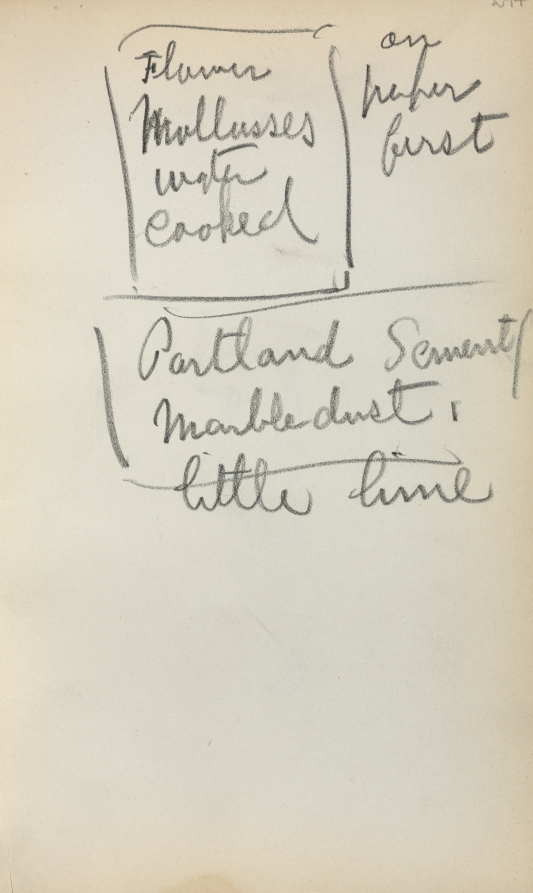 Italian Sketchbook: Notes (page 244)