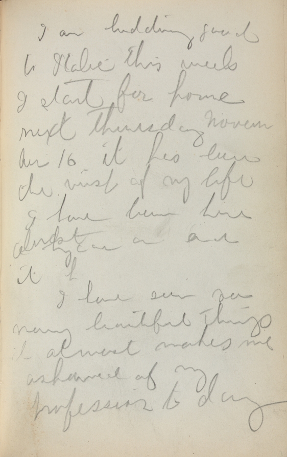 Italian Sketchbook: Notes (page 97)