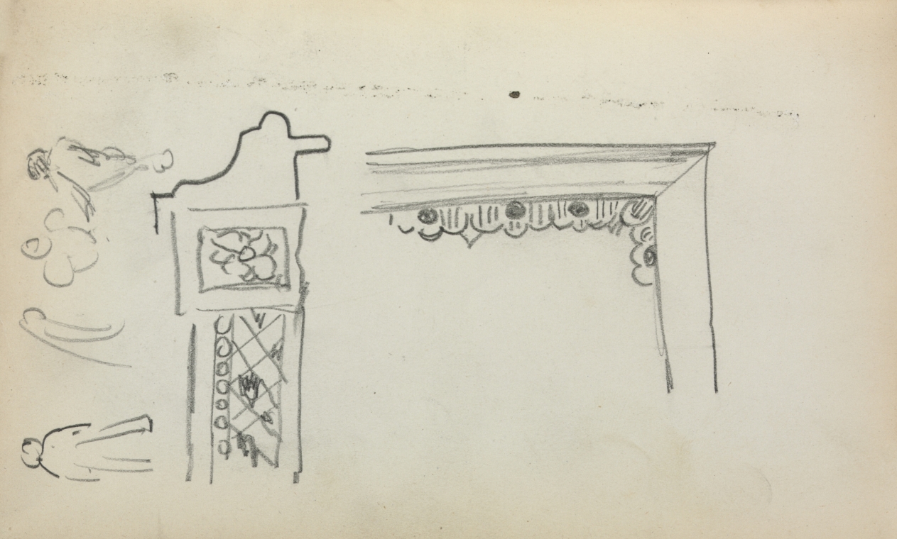 Italian Sketchbook: Architectural Details and Figures (page 199)