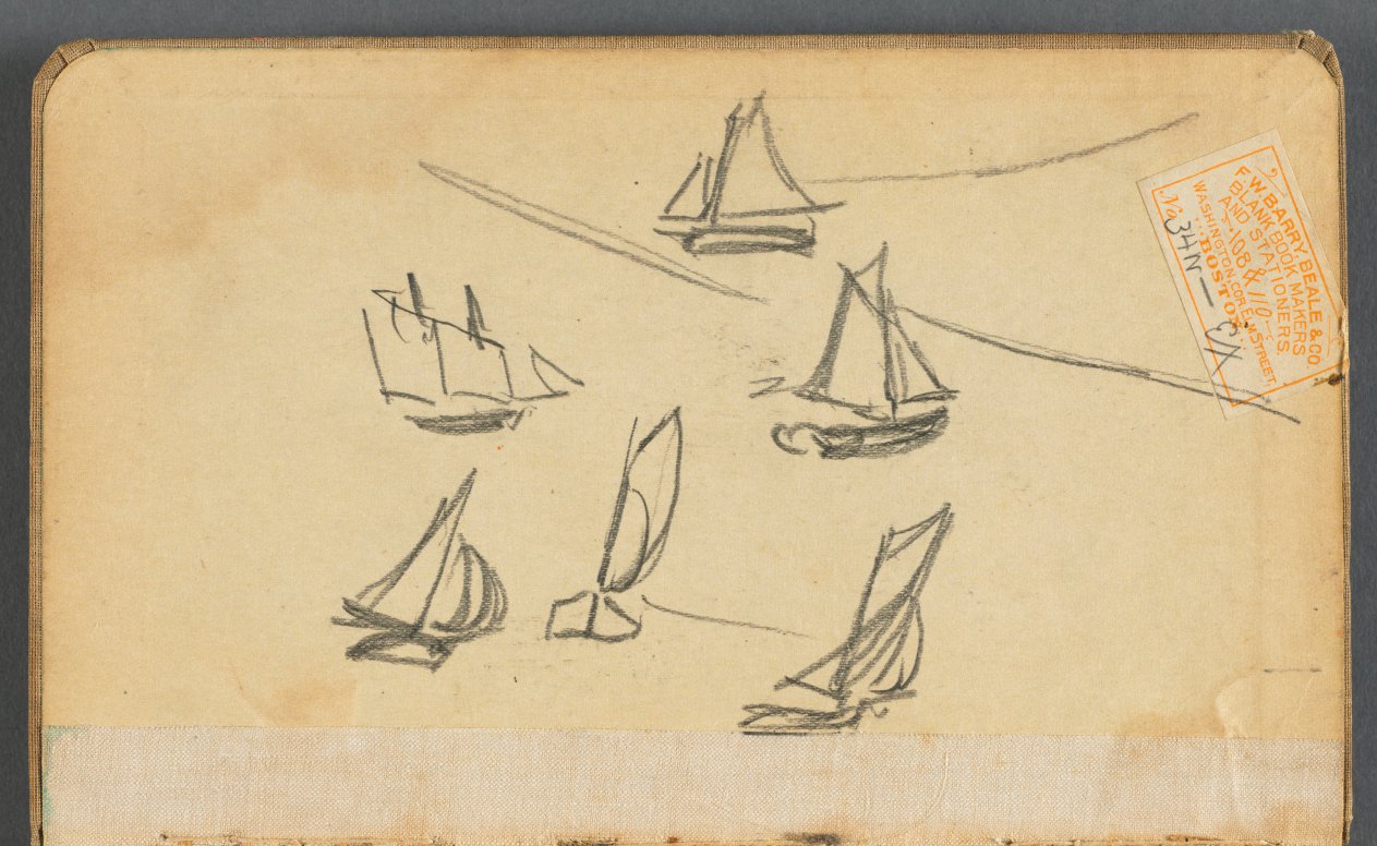 Sketchbook, (I): Sailboats 