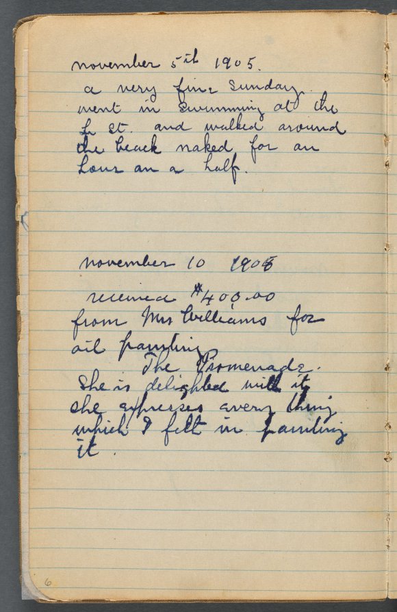 Sketchbook, page 006: Notes 