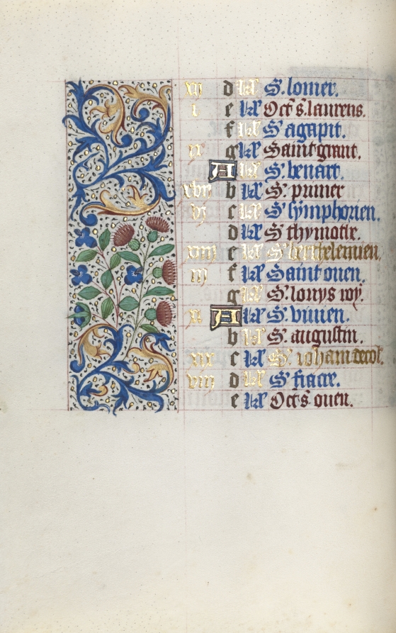 Book of Hours (Use of Rouen): fol. 8v