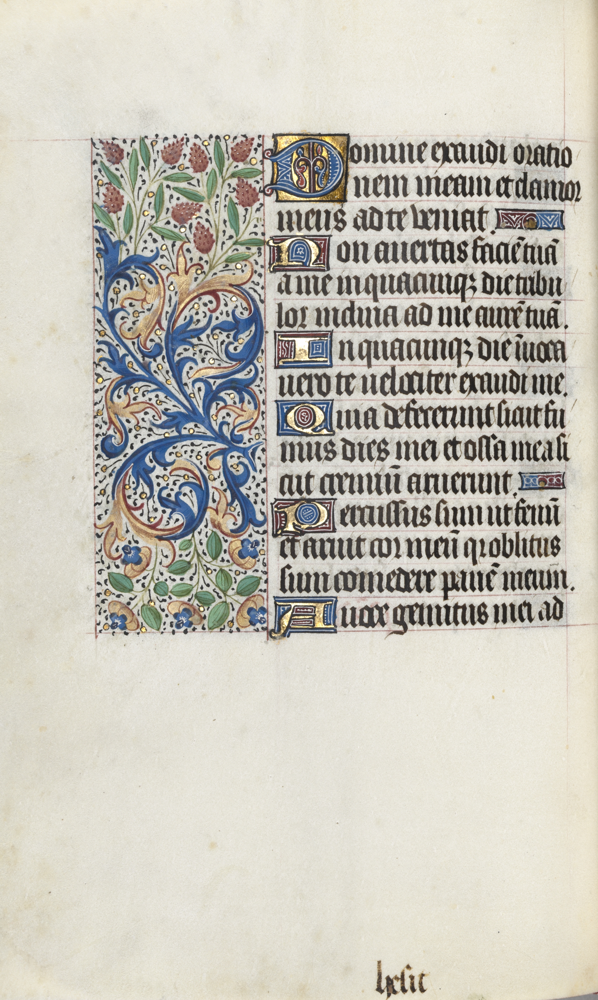 Book of Hours (Use of Rouen): fol. 87v | Cleveland Museum of Art| Cleveland  Museum of Art