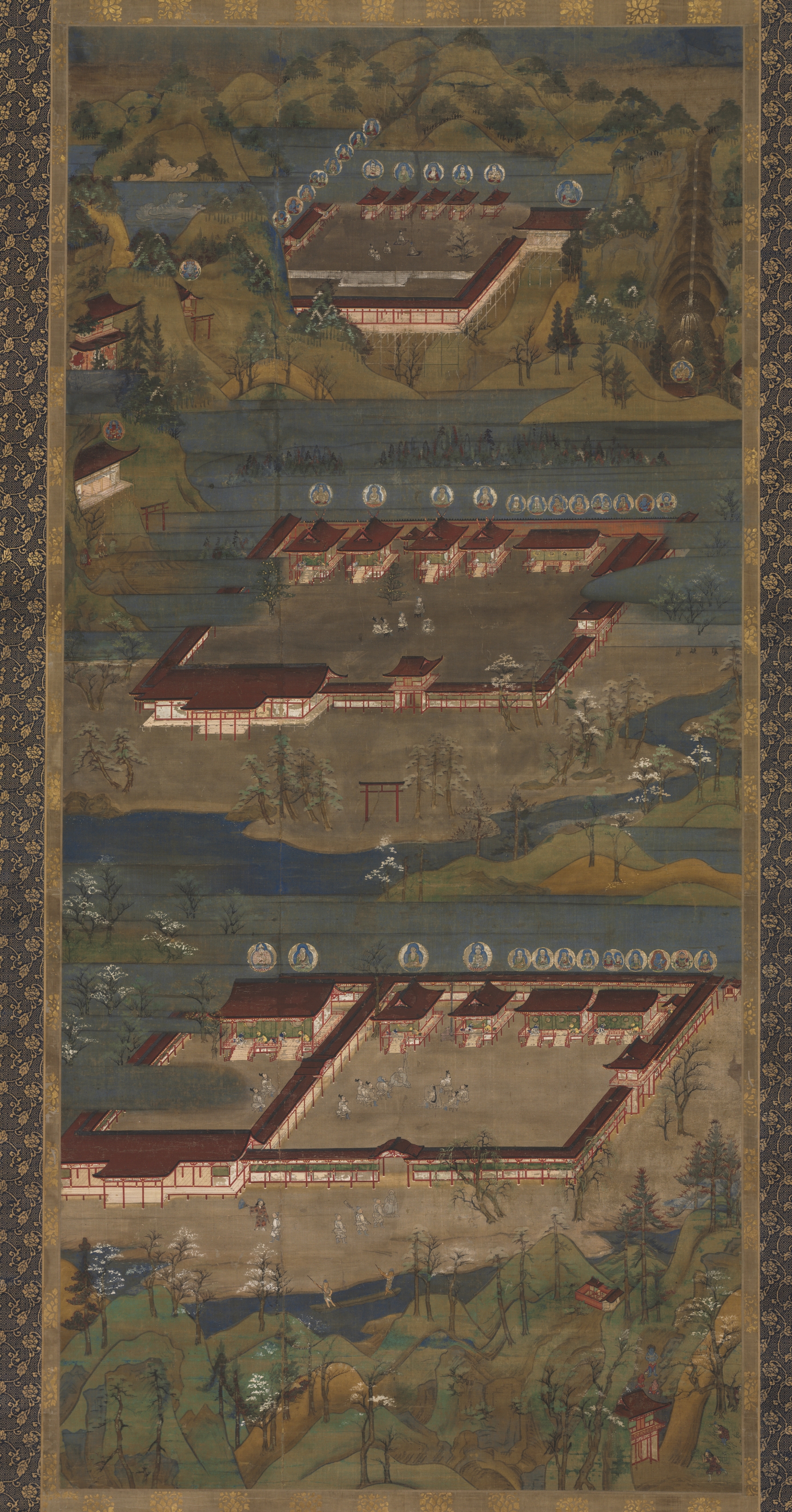 Mandala of the Three Shrines at Kumano | Cleveland Museum of Art