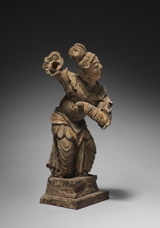 Dancing Apsaras by Unknown Artist (900), dry lacquer at Cleveland Museum of Art