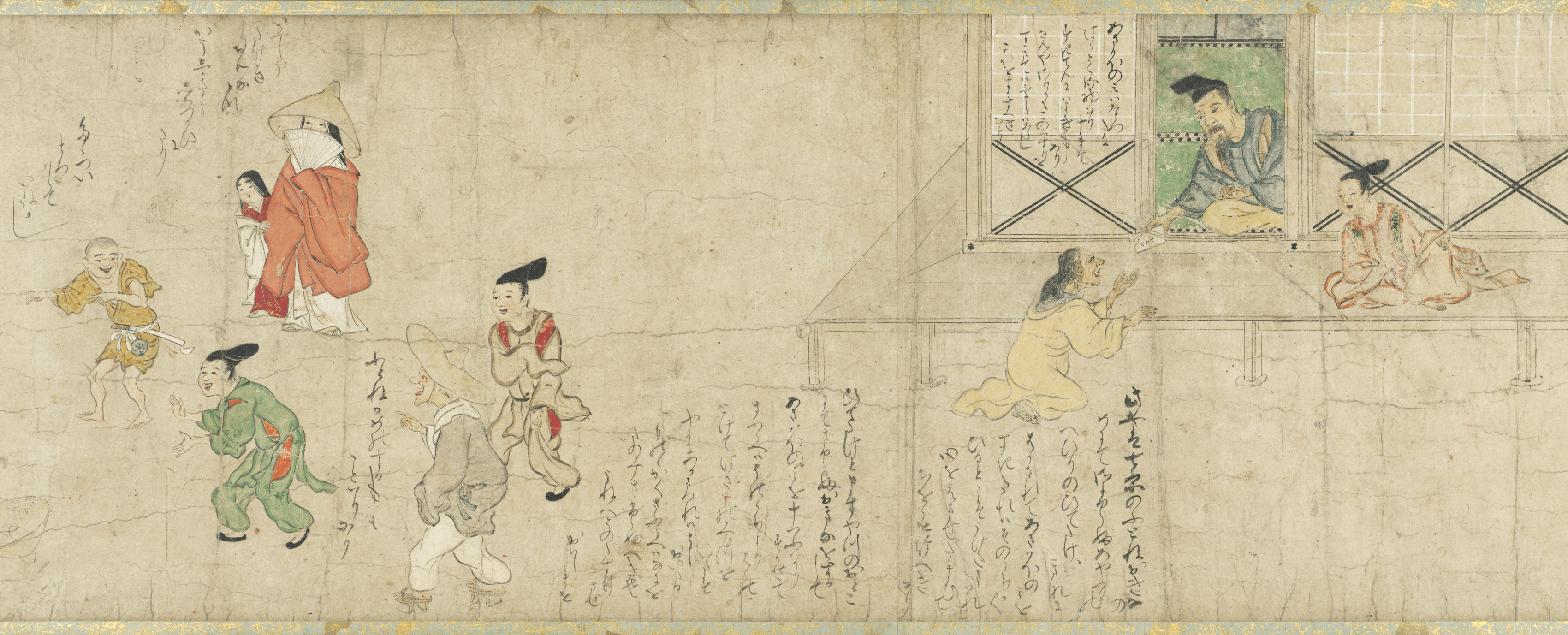 絵画 flk041136 The Story of Fukutomi | Cleveland Museum of Art| Cleveland Museum