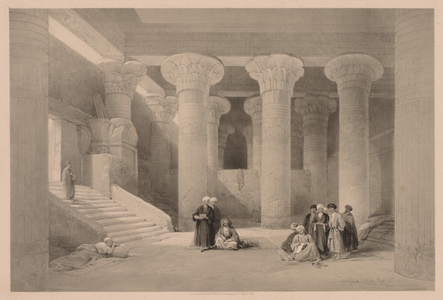 Egypt and Nubia:  Volume I - No. 24, Temple at Esneh