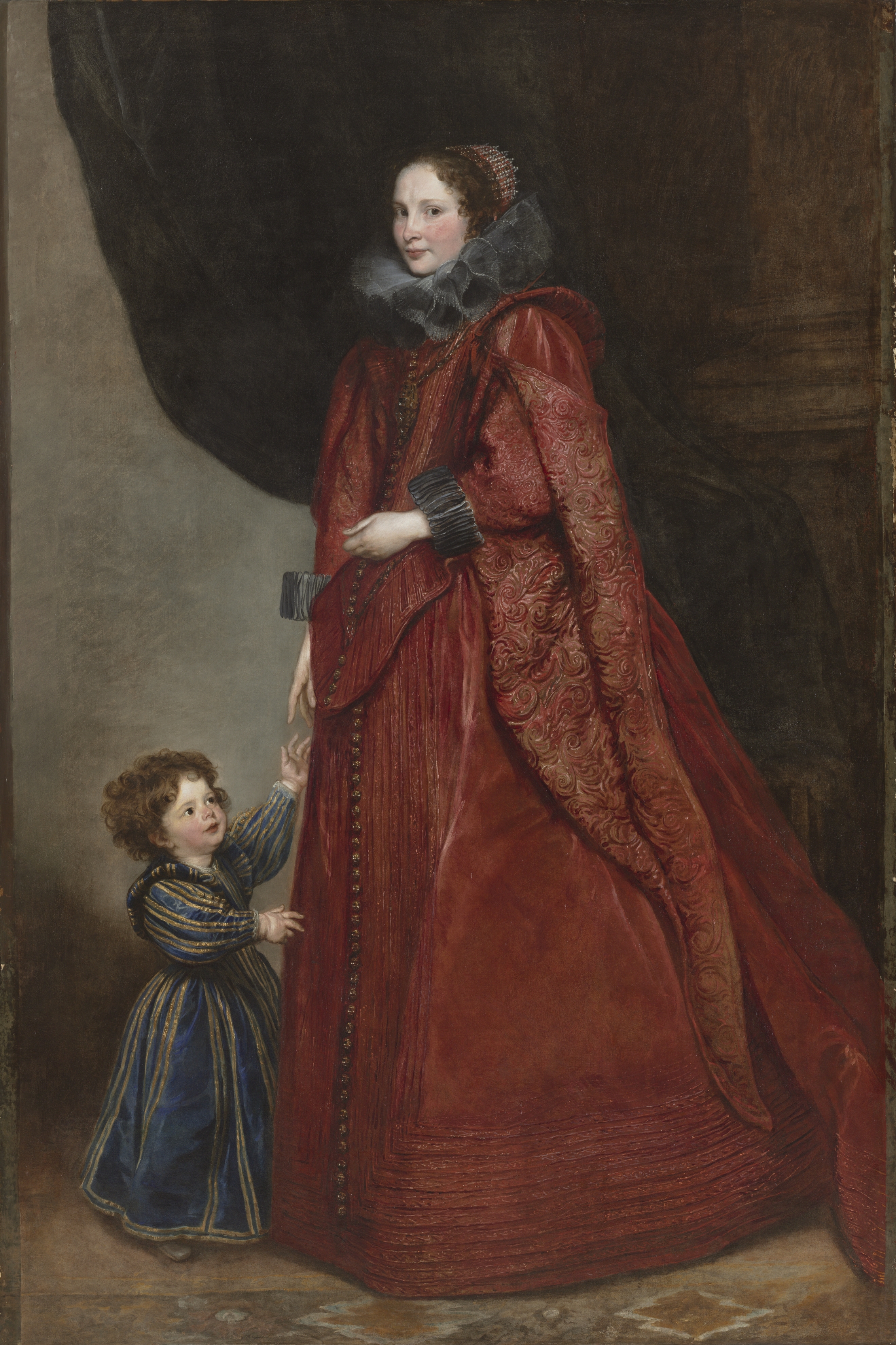 A Genoese Lady with Her Child | Cleveland Museum of Art