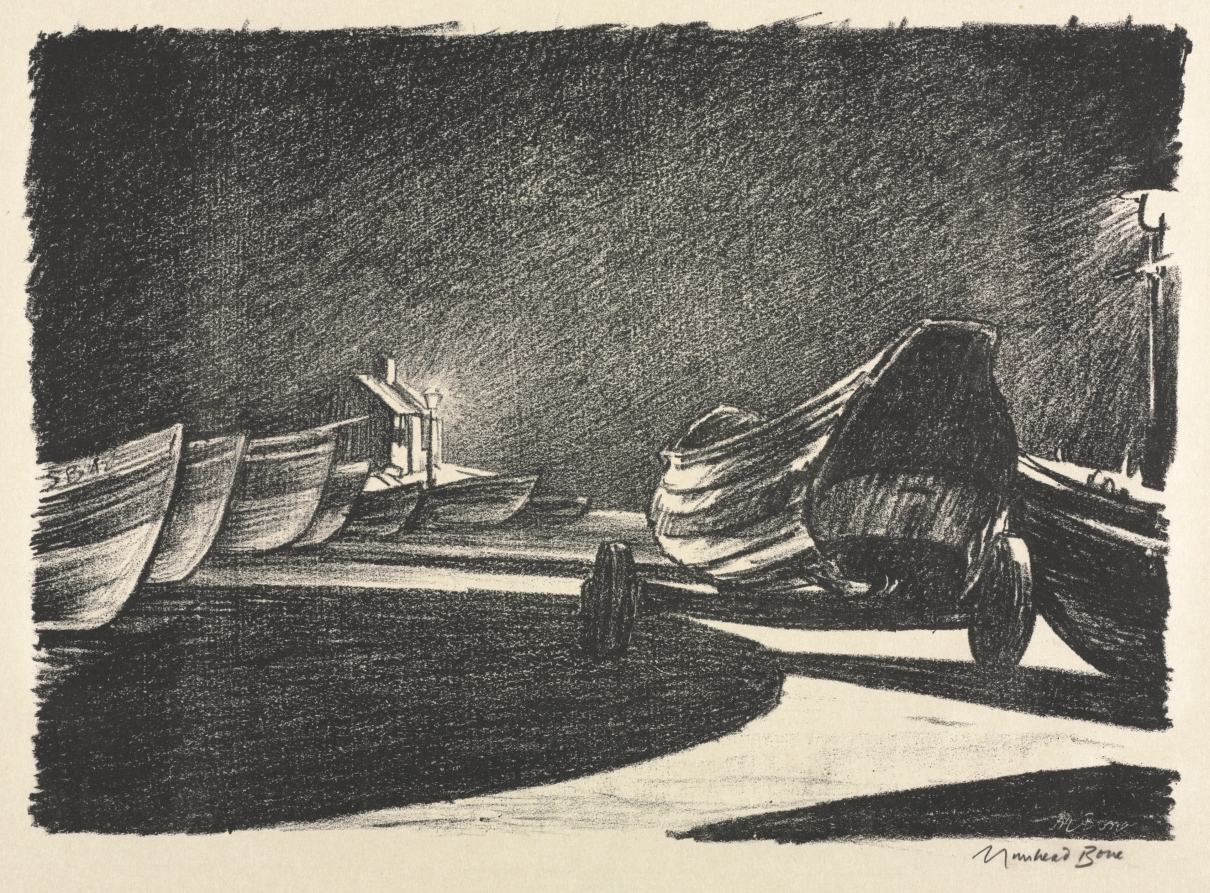 Night at Filey, East Riding, Yorkshire, England