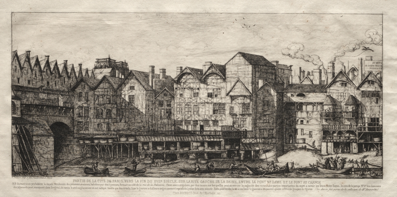 View of Part of the City of Paris, Towards the Close of the 17th Century
