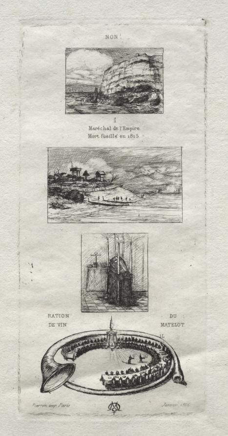 Rebus:  "No, Morny is not dead for he is marrying again"