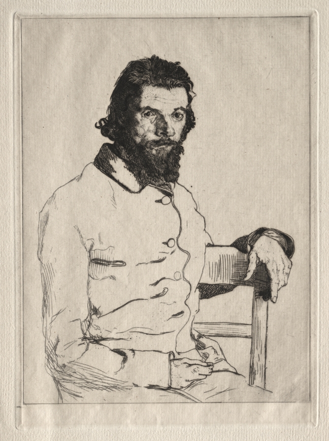 Portrait of Meryon, Seated