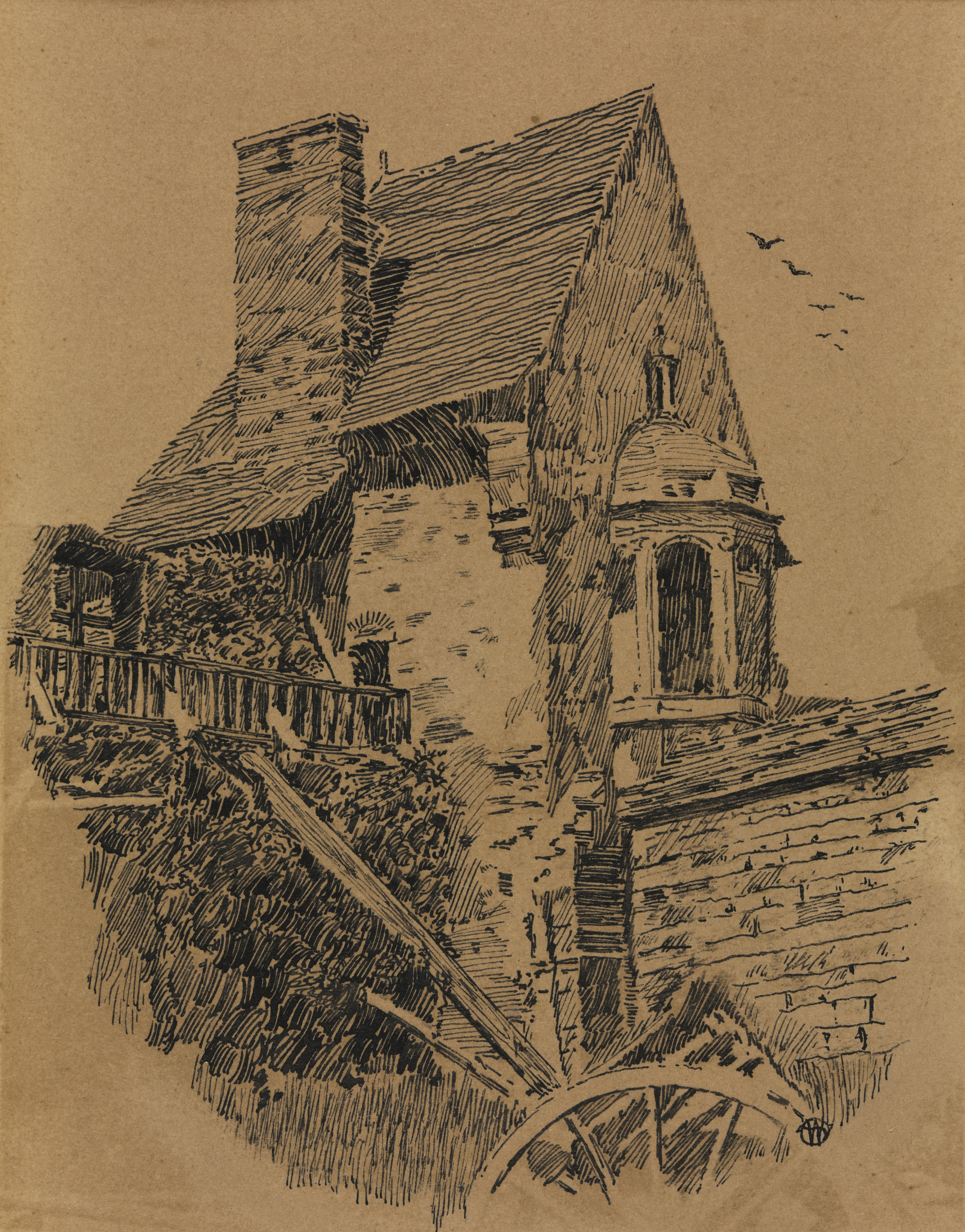 William Wentworth Stevens, A Château
