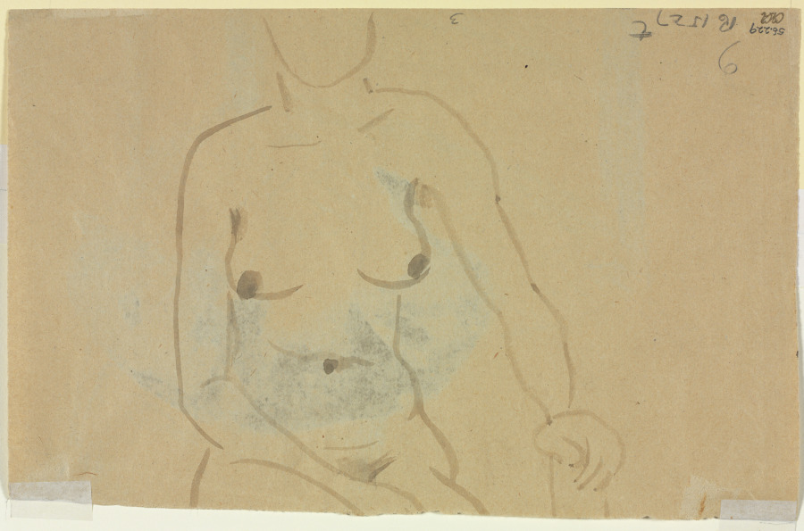 Torso of a Nude Woman (verso)