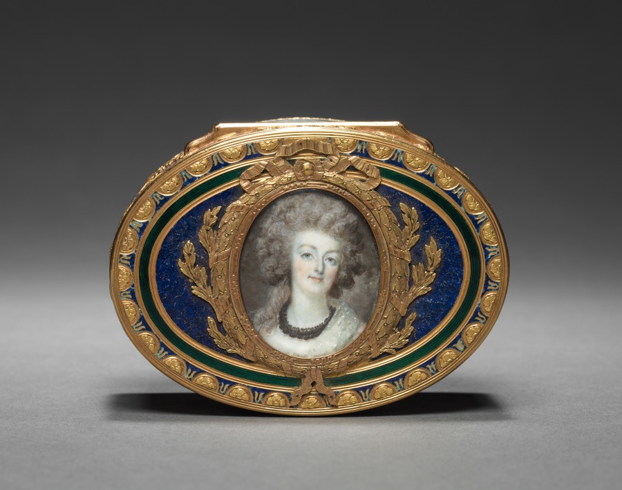Snuff Box (Tabatière) with Portrait of Marie Antoinette