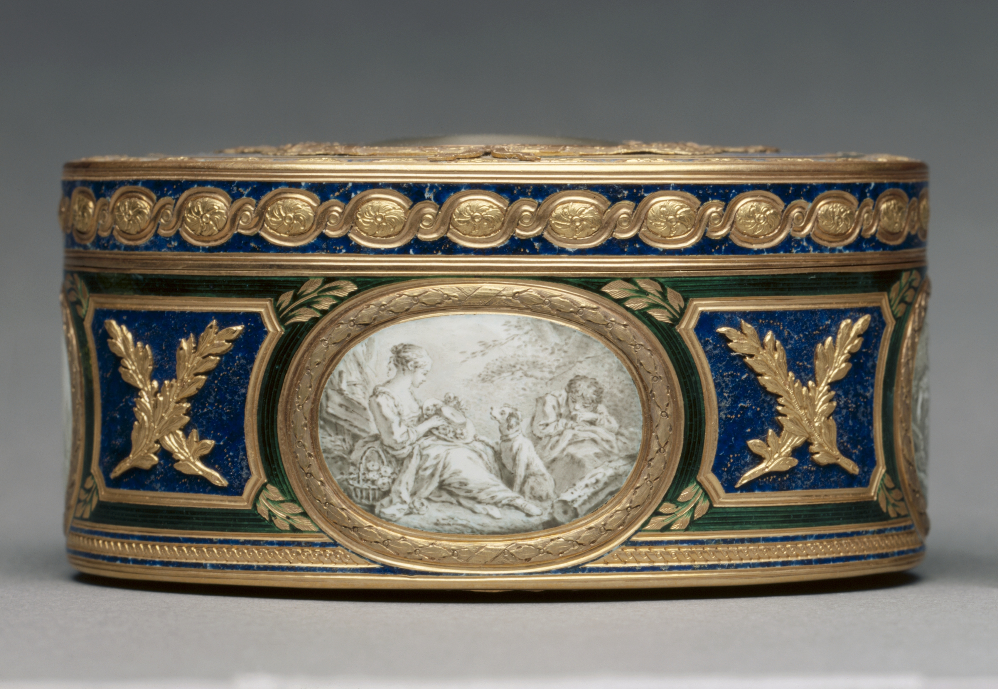 Snuff Box (Tabatière) with Portrait of Marie Antoinette