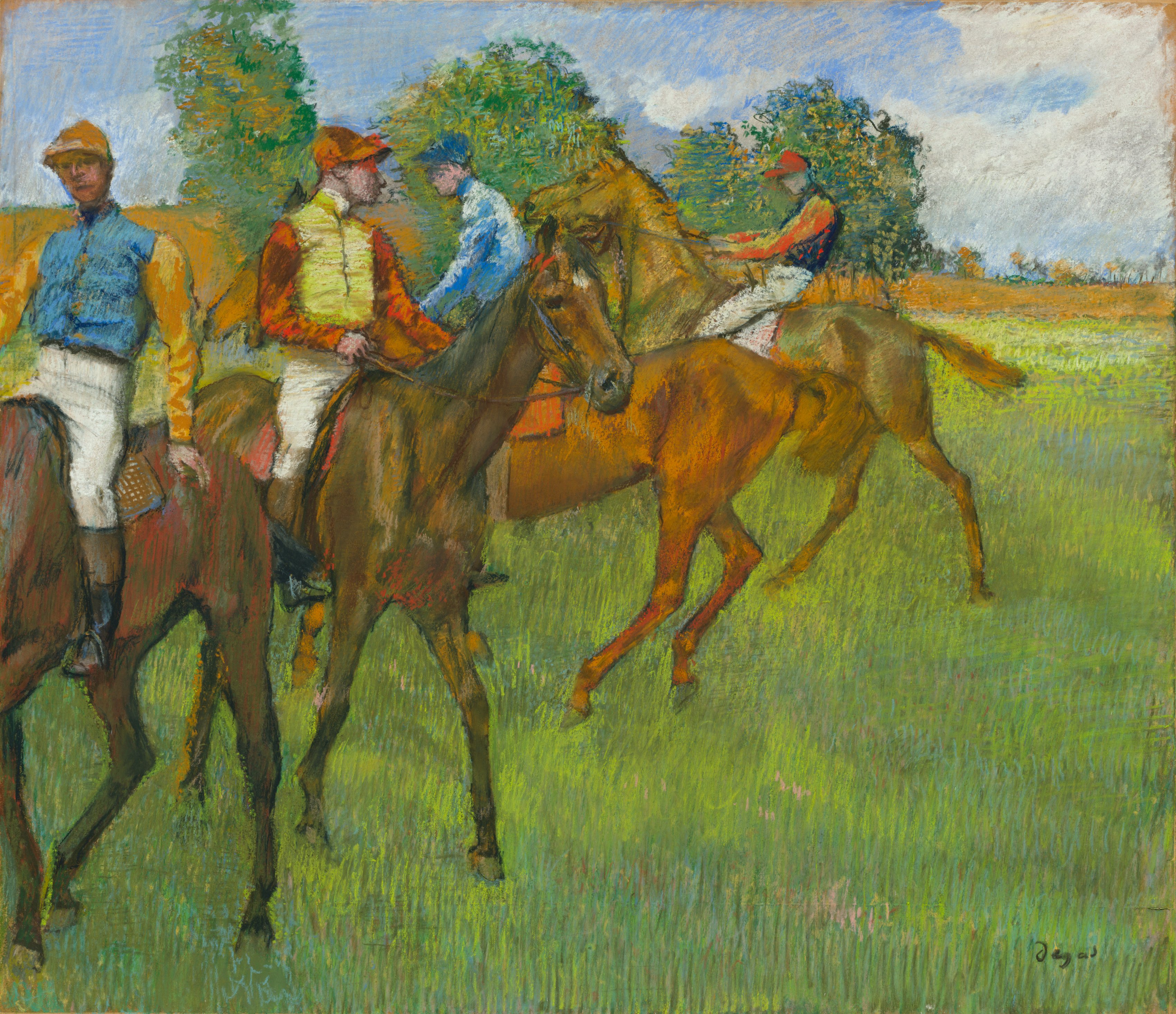 Degas Horse Races