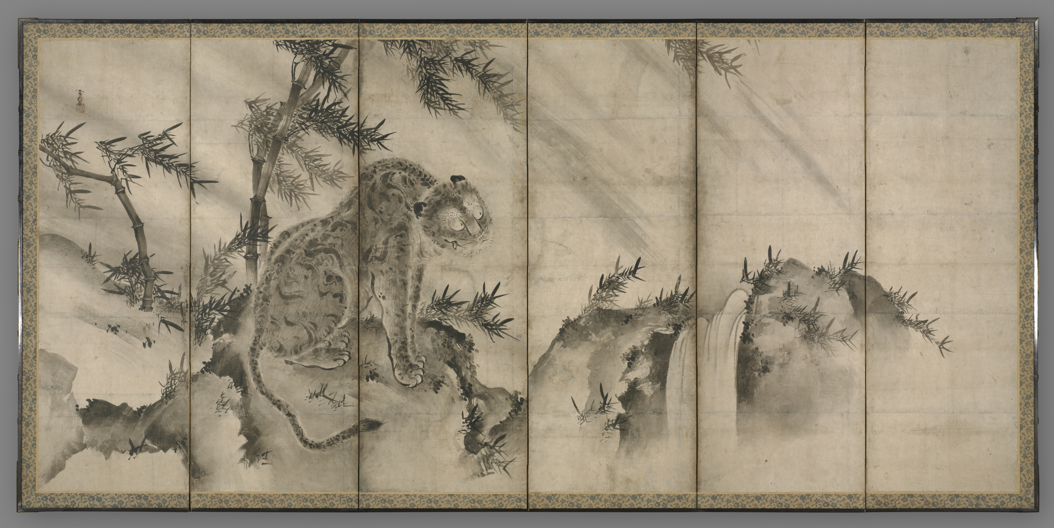 Y.SHimon 絵画 Dragon and Tiger | Cleveland Museum of Art