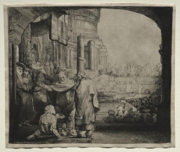 Peter and John Healing the Cripple at the Gate of the Temple