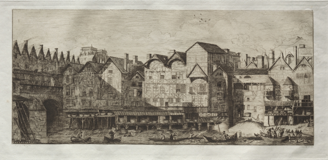 Partie de la cité vers la fin du XVIIe siècle