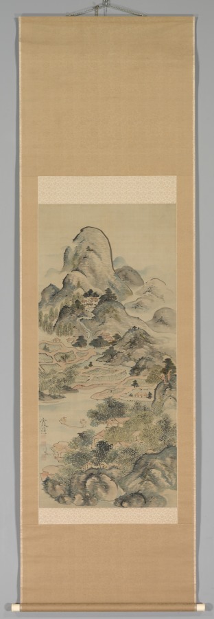 Fishing in a Springtime Valley | Cleveland Museum of Art