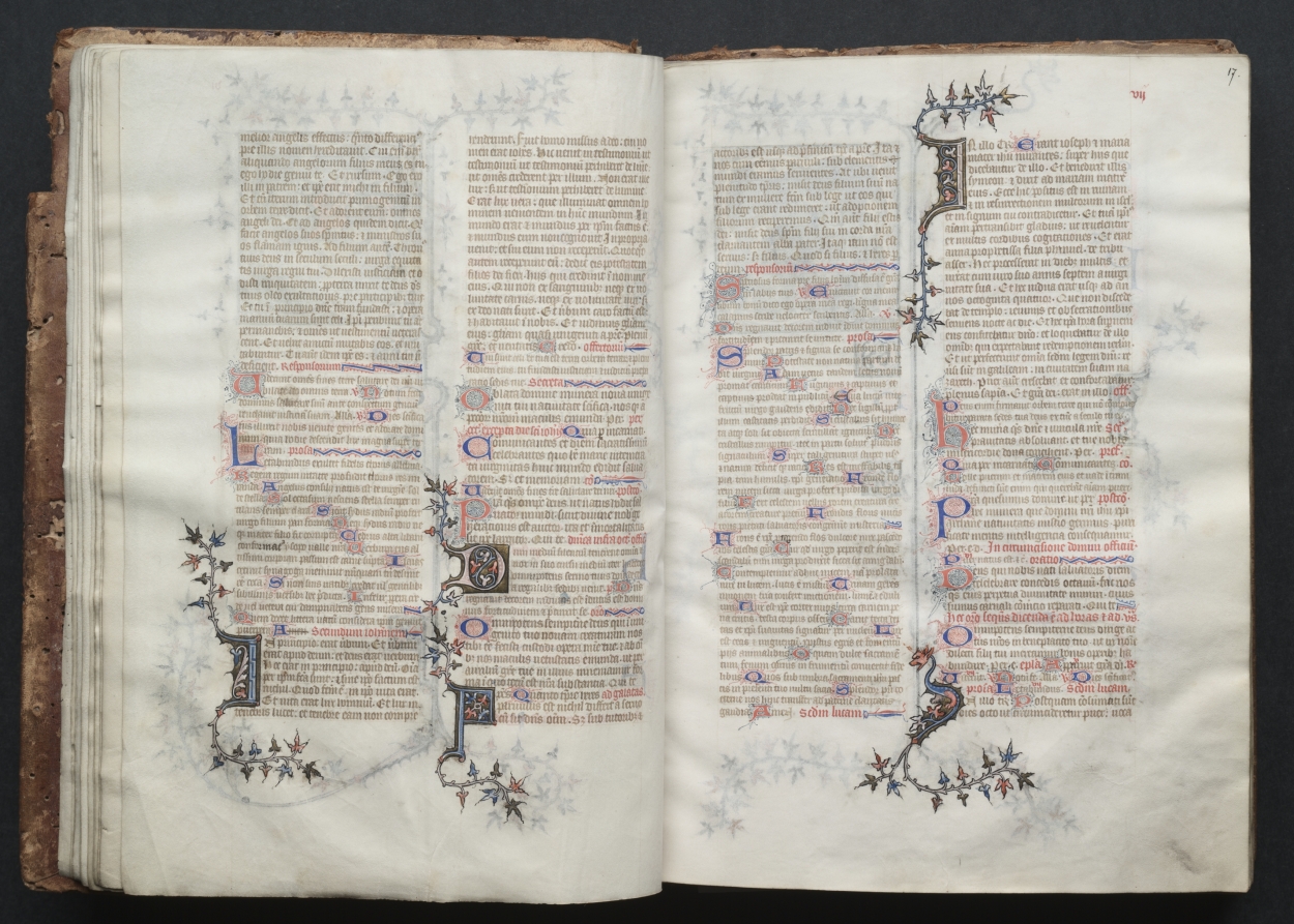 The Gotha Missal:  Fol. 16v, Text