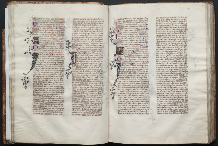 The Gotha Missal:  Fol. 32r, Text