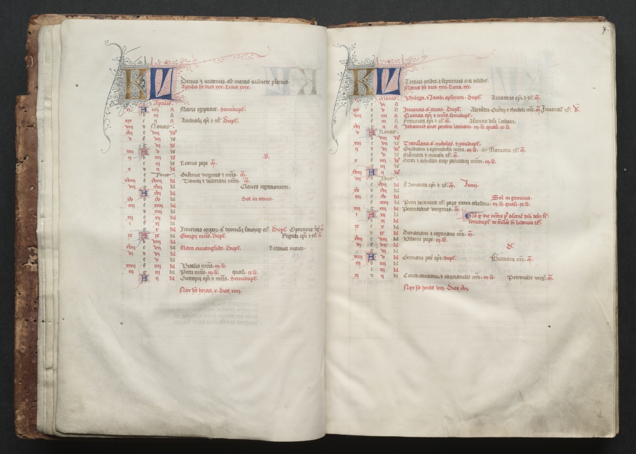 The Gotha Missal:  Fol. 6v, Text 