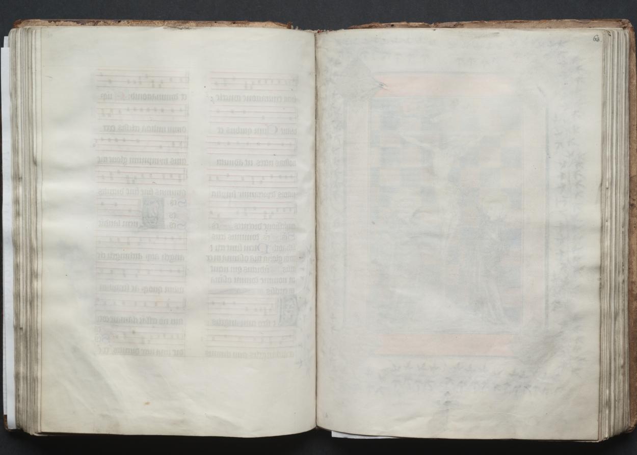 The Gotha Missal:  Fol. 63r, Text